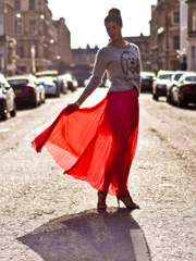 Twirling in the stre...