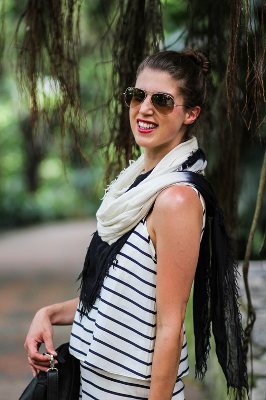 Thankfifi- Asos stripe dress & Next sliders, Kuala Lumpur Bird Park-5