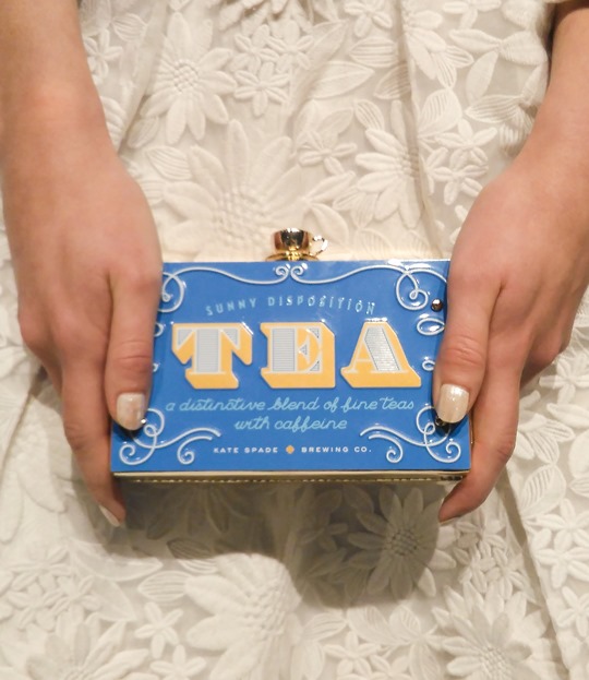 Thankfifi- Kate Spade SS16 Presentation New York Fashion Week Tea Box Clutch