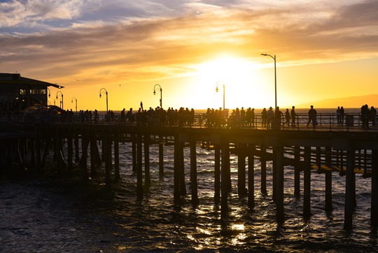 Santa Monica Beach Sunset - Thankfifi LA Travel Diary-4