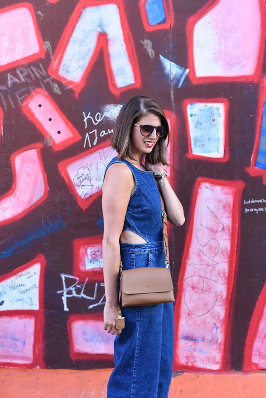 New Look cutout denim jumosuit in Berlin - Thankfifi Scottish fashion travel blog-3