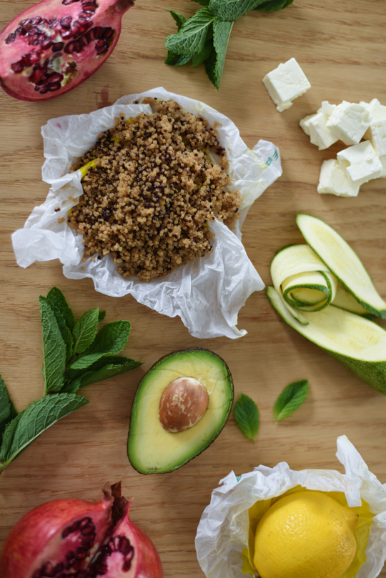 Superfood quinoa salad, bluebellgray Florrie china - Thankfifi Scottish food blog-2